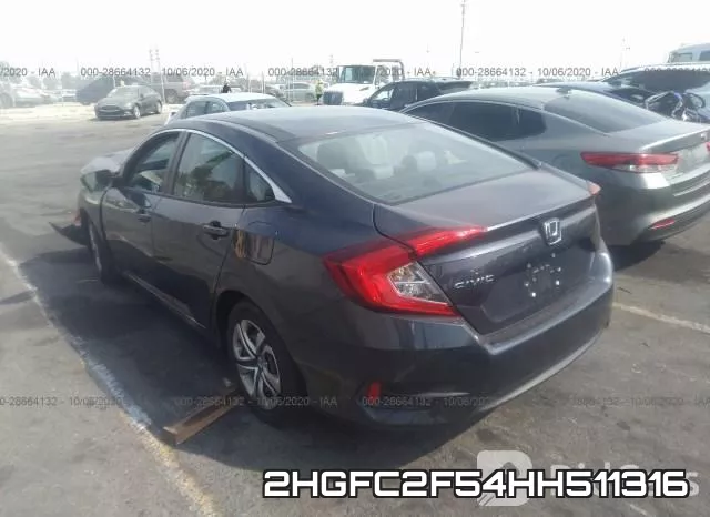 2HGFC2F54HH511316 фото 4
