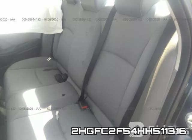 2HGFC2F54HH511316 фото 9