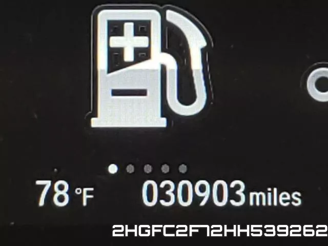 2HGFC2F72HH539262 фото 8