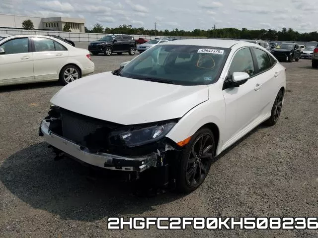 2HGFC2F80KH508236 фото 3