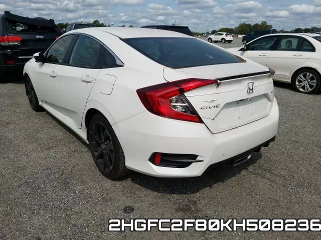 2HGFC2F80KH508236 фото 4