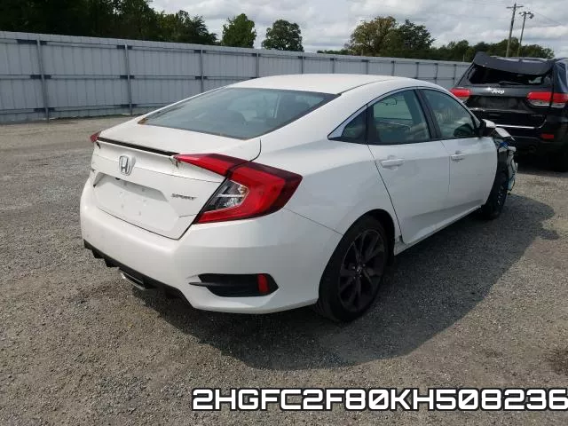 2HGFC2F80KH508236 фото 5
