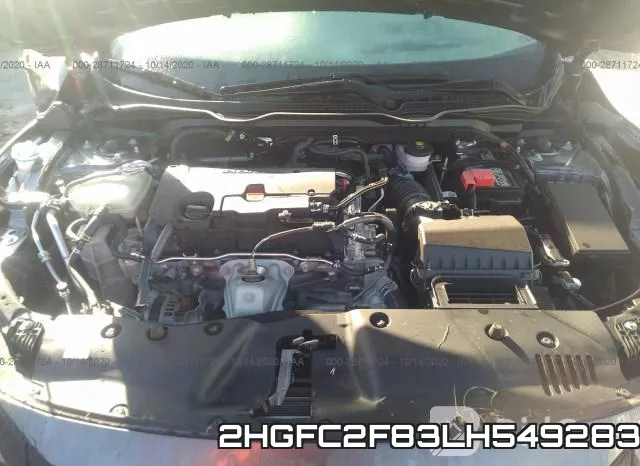 2HGFC2F83LH549283 фото 2