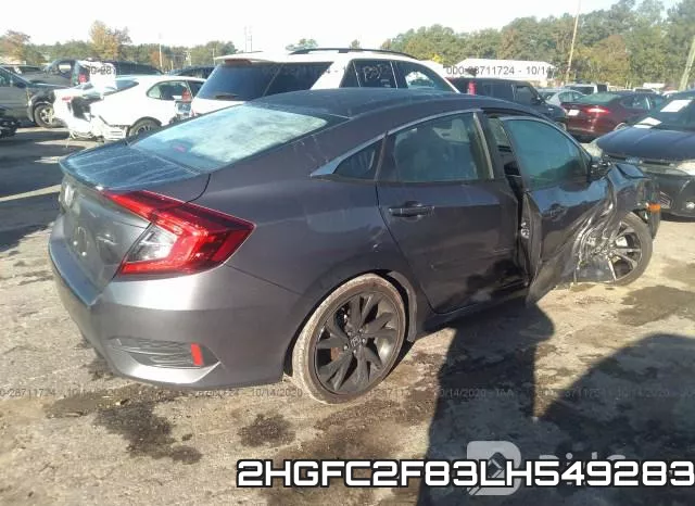 2HGFC2F83LH549283 фото 5