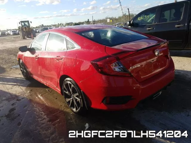 2HGFC2F87LH541204 фото 2