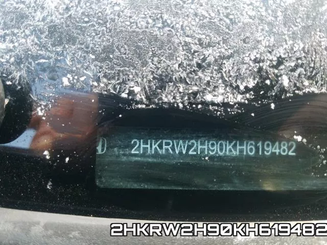 2HKRW2H90KH619482 фото 2
