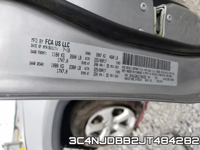 3C4NJDBB2JT484282 фото 2