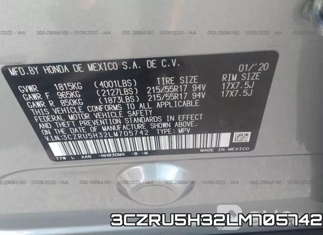 3CZRU5H32LM705742 фото 10