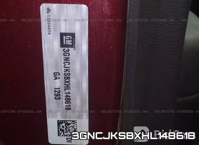 3GNCJKSBXHL148618 фото 10