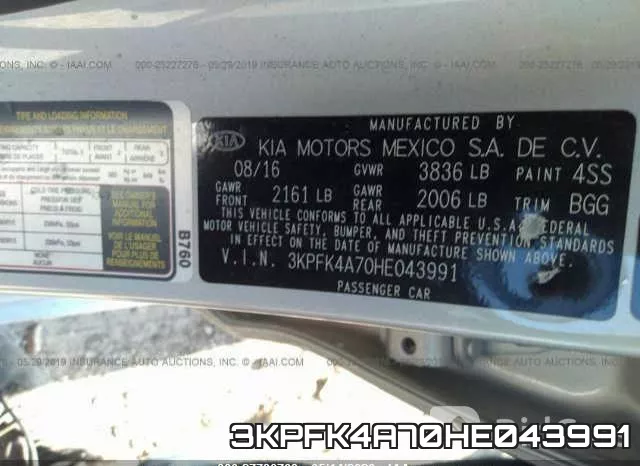 3KPFK4A70HE043991 фото 10