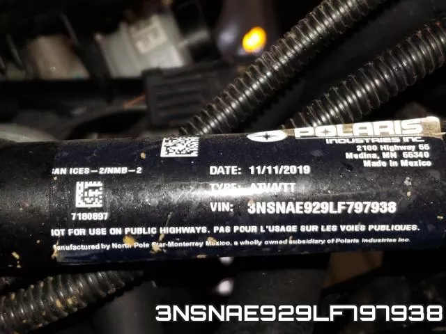 3NSNAE929LF797938 фото 2