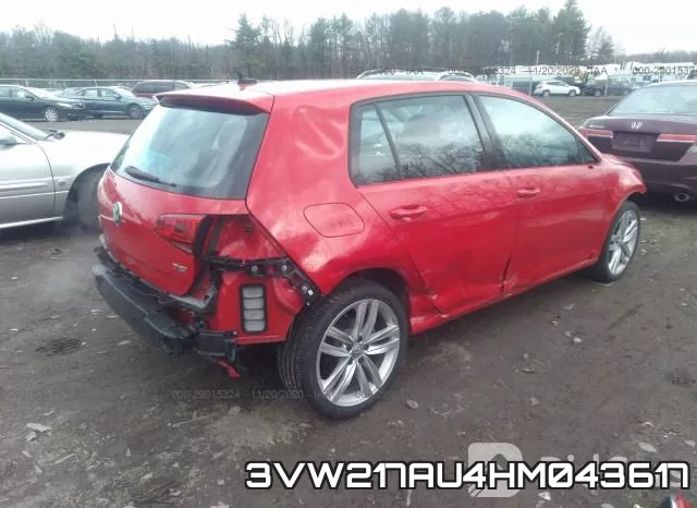 3VW217AU4HM043617 фото 5