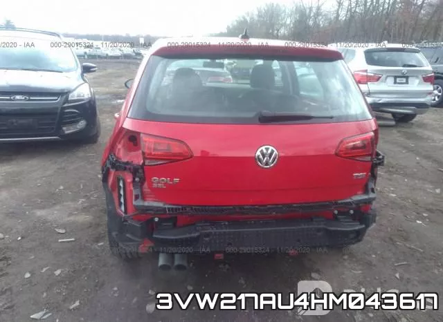 3VW217AU4HM043617 фото 7