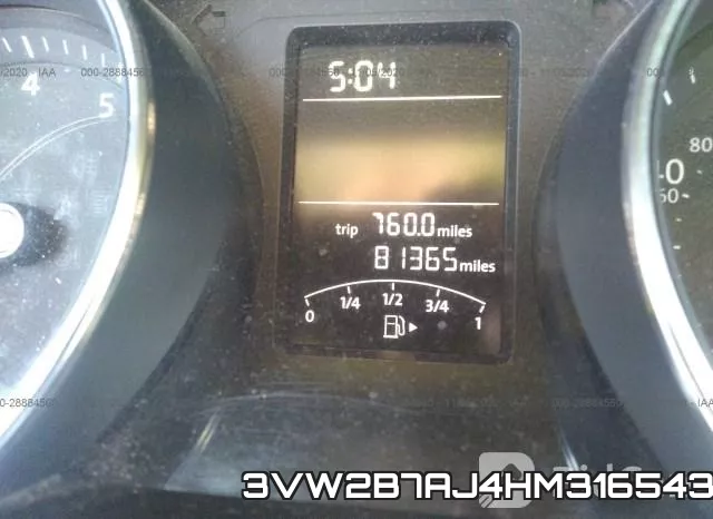 3VW2B7AJ4HM316543 фото 8