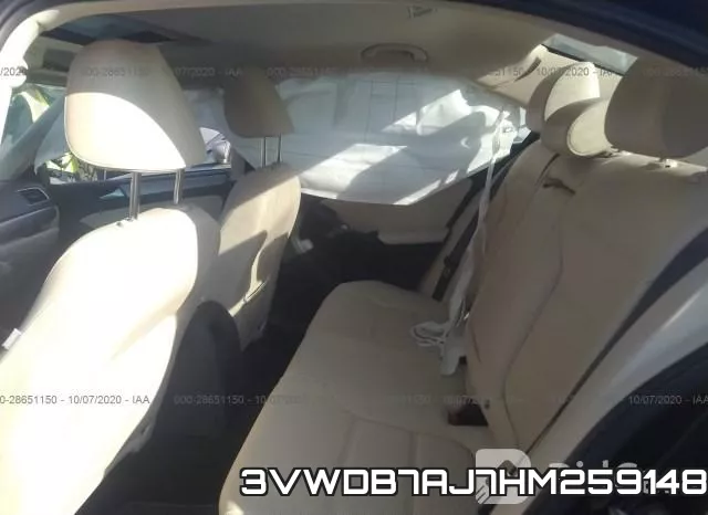 3VWDB7AJ7HM259148 фото 9