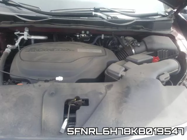 5FNRL6H78KB019547 фото 8