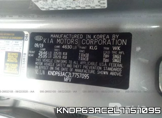 KNDP63AC2L7757095 фото 10