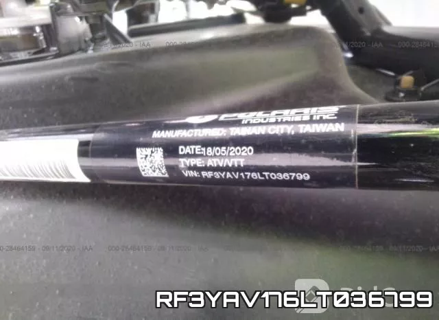 RF3YAV176LT036799 фото 2