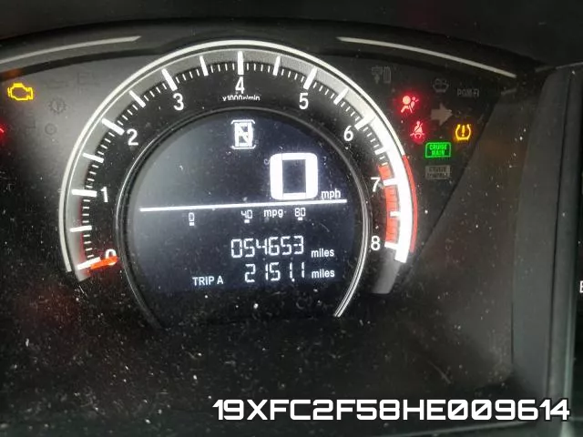 19XFC2F58HE009614 фото 9