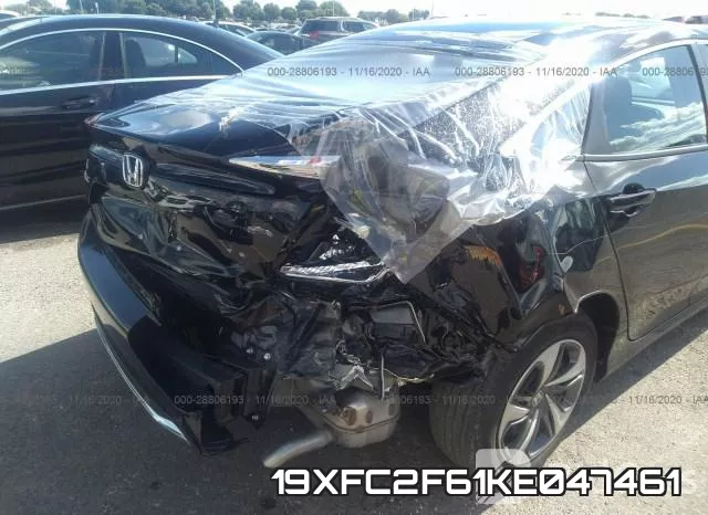 19XFC2F61KE047461 фото 7