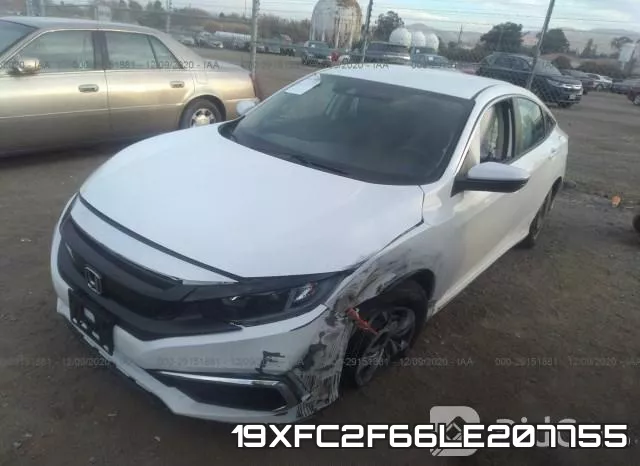 19XFC2F66LE207755 фото 2