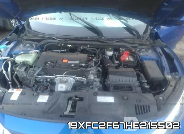 19XFC2F67HE215502 фото 2