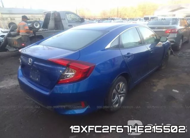 19XFC2F67HE215502 фото 5