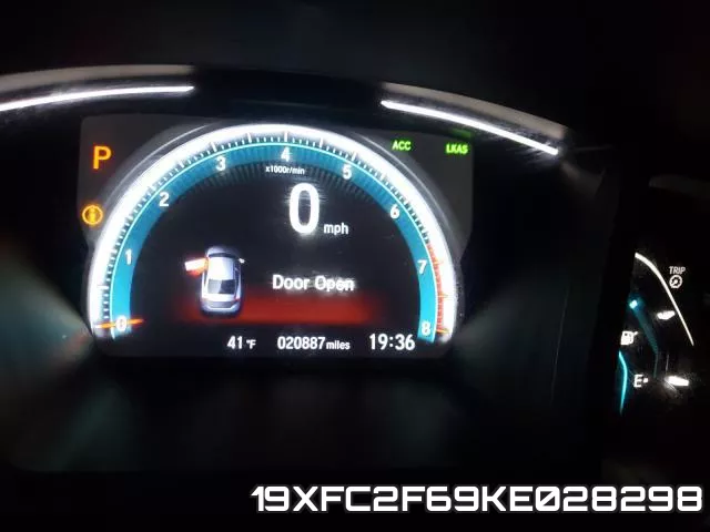 19XFC2F69KE028298 фото 9