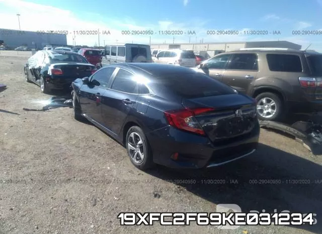 19XFC2F69KE031234 фото 4
