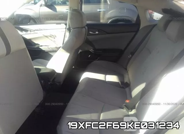 19XFC2F69KE031234 фото 9