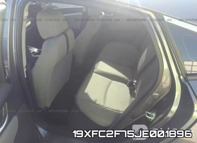 19XFC2F75JE001896 фото 8