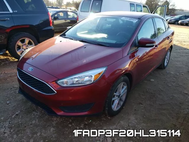 1FADP3F20HL315114 фото 3