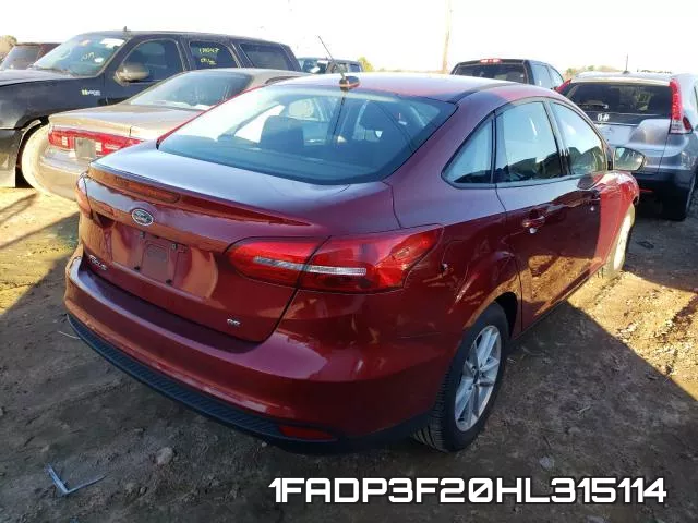 1FADP3F20HL315114 фото 5