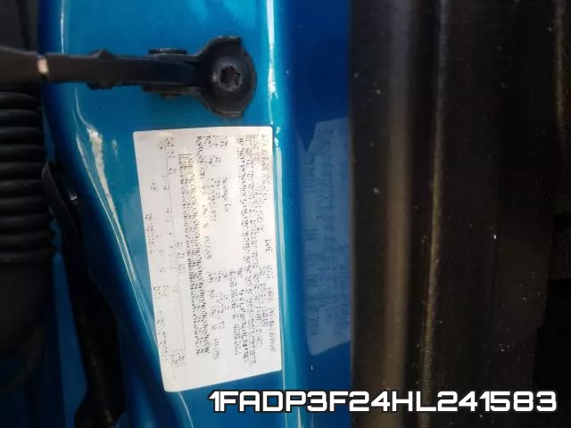 1FADP3F24HL241583 фото 2