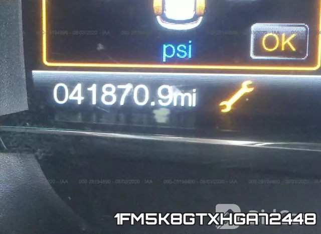 1FM5K8GTXHGA72448 фото 8
