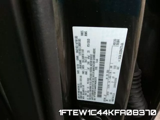1FTEW1C44KFA08370 фото 2
