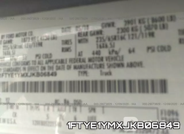 1FTYE1YMXJKB06849 фото 10