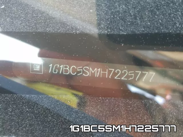 1G1BC5SM1H7225777 фото 2