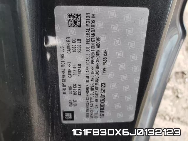 1G1FB3DX6J0132123 фото 2