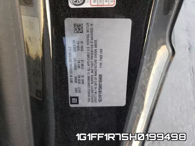 1G1FF1R75H0199498 фото 2