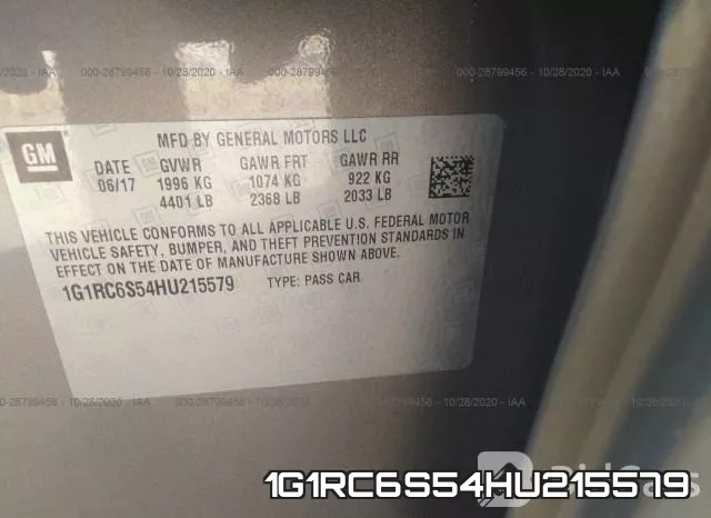 1G1RC6S54HU215579 фото 10