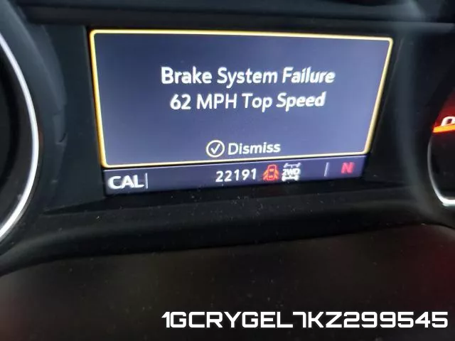 1GCRYGEL7KZ299545 фото 9