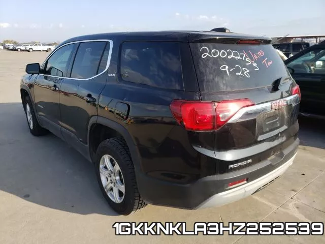 1GKKNKLA3HZ252539 фото 3