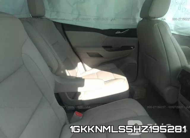 1GKKNMLS5HZ195281 фото 9