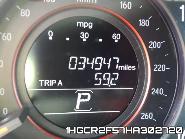 1HGCR2F57HA302720 фото 9