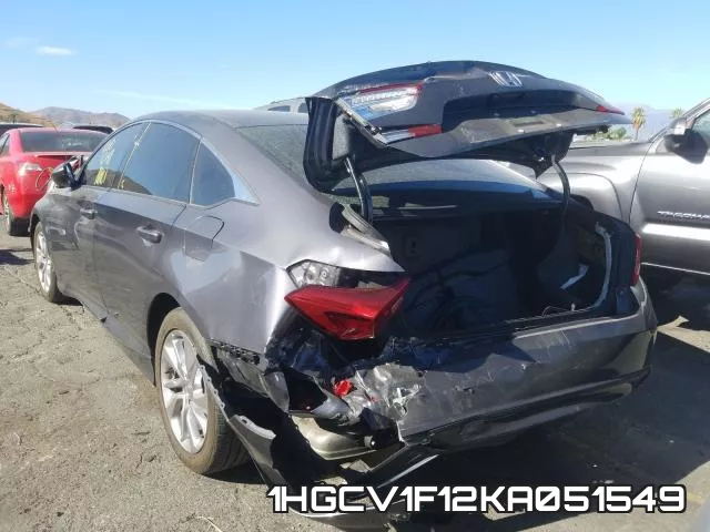 1HGCV1F12KA051549 фото 4