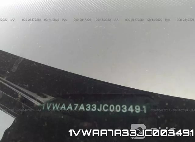 1VWAA7A33JC003491 фото 10