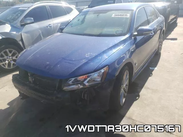 1VWDT7A30HC075167 фото 3