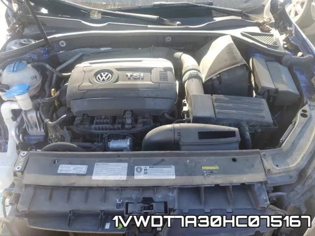 1VWDT7A30HC075167 фото 8