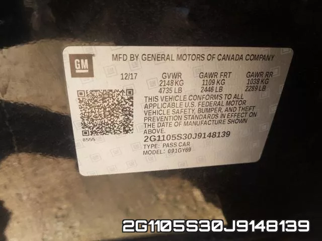 2G1105S30J9148139 фото 2